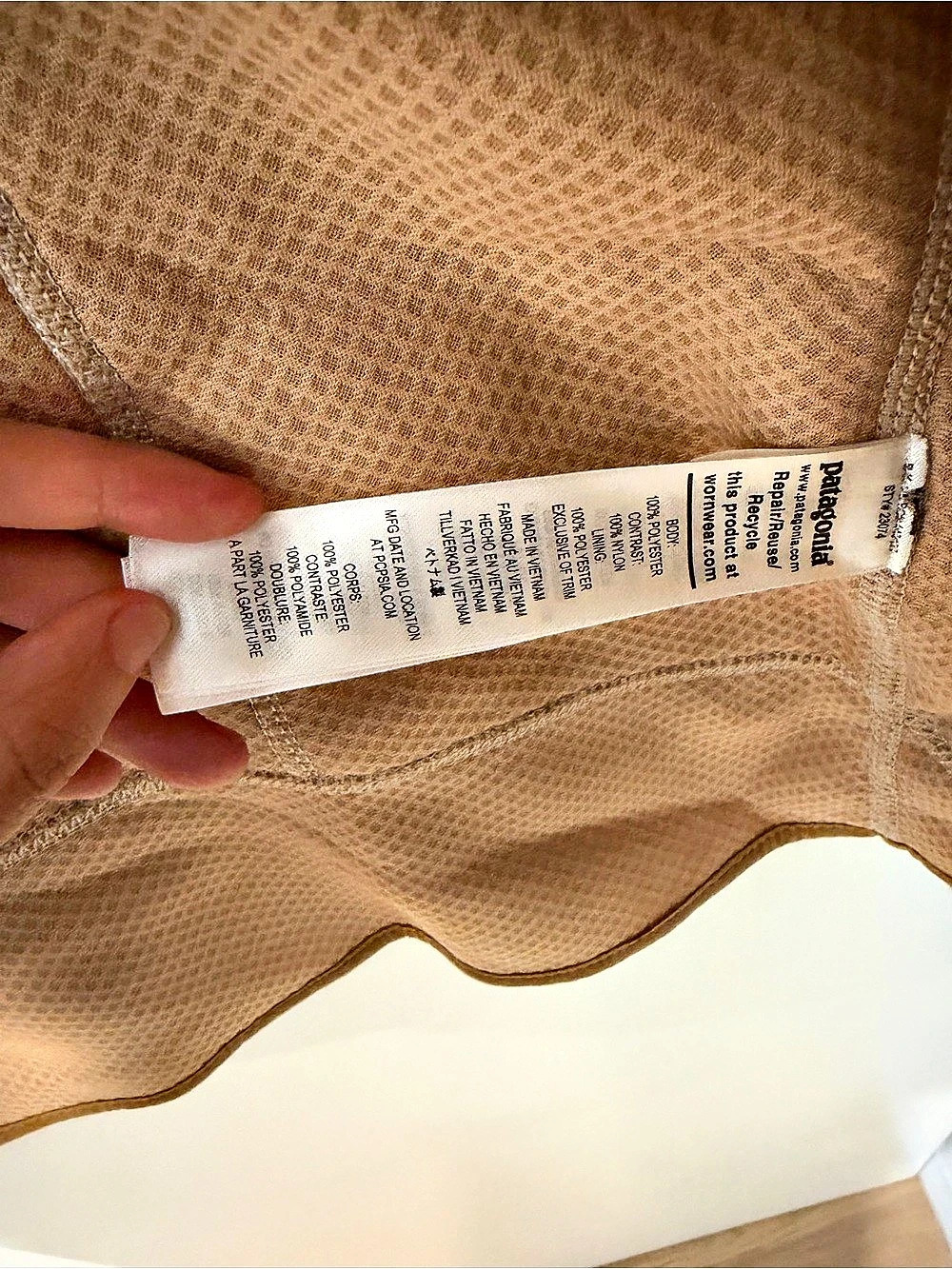 Patagonia Women'Small Classic Retro-X Jacket Beige & Brown Size Small - Picture 5 of 5
